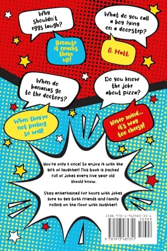 Silly Jokes For 5 Year Olds: Laugh Out Loud Jokes For 5 Year Olds 1913485358