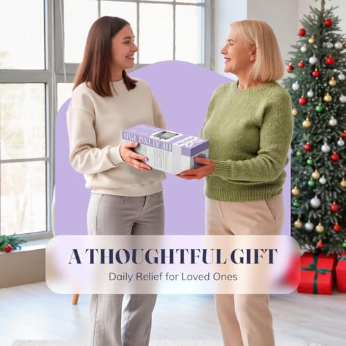 6 Heat Levels, 4 Timers, Moist Heat Pad for Neck Shoulder Abdomen Back, Ideal Gifts for Women Christmas Gift for Mom & Women, Heating Pad for Period Cramps & Back Pain B0FKYN2994