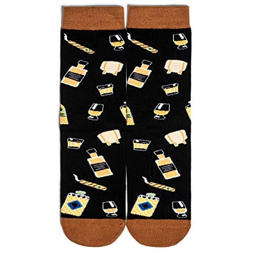Lavley Food Socks - Hilarious gift for food lovers and snack fans - Great gag gift or stocking stuffer for holidays