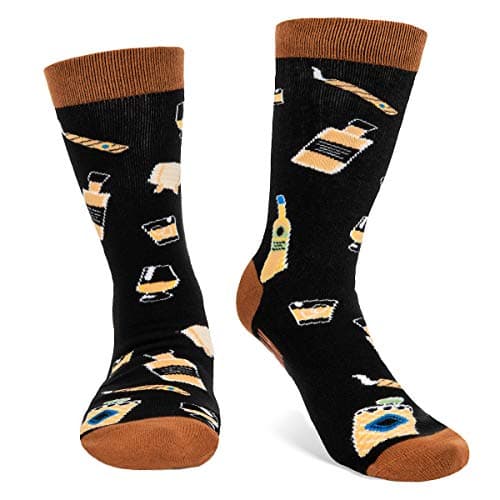 Lavley Food Socks - Hilarious gift for food lovers and snack fans - Great gag gift or stocking stuffer for holidays