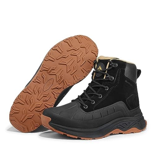 NORTIV 8 Women's Waterproof Hiking Boots Outdoor Trekking Camping Trail Hiking Boots