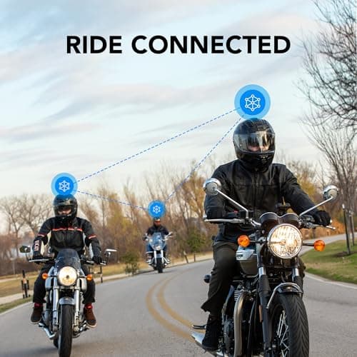 Sena Phantom and ANC Full Face Smart Motorcycle Helmet with Integrated Communications, LED Lighting, and 2nd Generation Sound by Harman Kardon