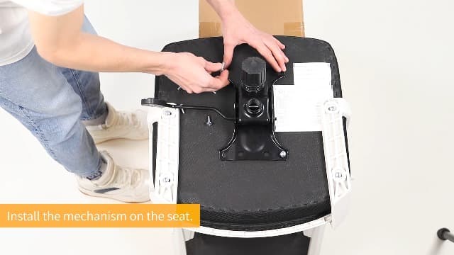 GTPLAYER Ergonomic Office Chair with Flip-up Armrests Executive Computer Chair for Home Office, Breathable Mesh & Comfy Lumbar Support, Moon Gray