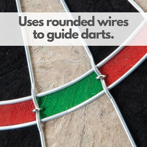 Viper by GLD Products Shot King Regulation Bristle Steel Tip Dartboard Set with Bullseye Metal Radial Spider Wire Compressed Sisal Board with Rotating Number Ring Includes 6 Darts Black