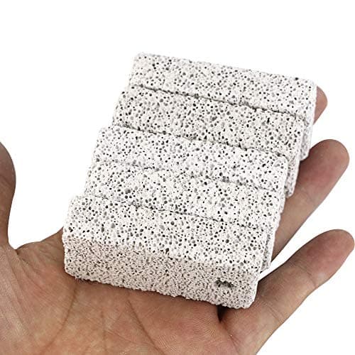 20 Pcs Small Animal Pet Lava Bites Chews Toy Teeth Grinding Block Mineral Calcium Stone for Hamsters Parrot Chinchillas Rabbits Guinea Pigs Gerbils