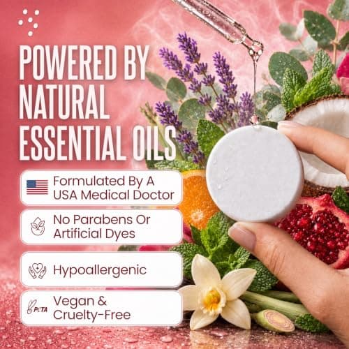 Cleverfy Shower Steamers Aromatherapy for Women and Men – Self-Care Shower Bombs for Stress Relief and Relaxation – 6 Tablets