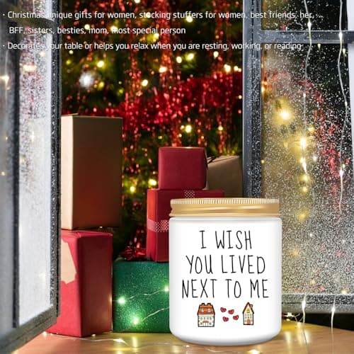 Homsolver Gifts for Women, Birthday Gifts for Women, Unique Friendship Gift for Best Friend Birthday, Her, BFF, Sisters, Besties, Mom - Funny Lavender Scented Candles