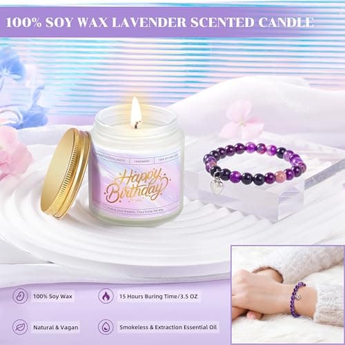 Happy Birthday Gifts for Women, Best Friend Birthday Gifts Basket for Girls Her Daughter Niece Granddaughter Female Sister Mom Coworker, Spa Gift Basket for Women