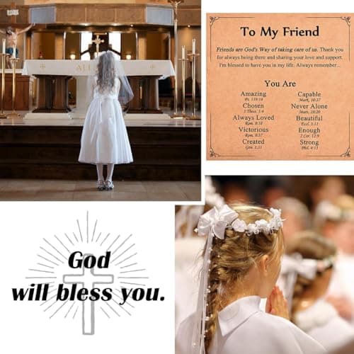 Daughter Granddaughter Sister in Christ Friend Niece Gifts on Birthday Christmas Easter Valentines Day Graduation Religious Cross Bracelet for Women Girls, Christian Gifts B0DJXSMMPZ