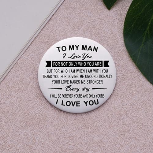 Aesnefe Pocket Hug Token Inspirational Reminder Gifts Mental Health Thinking of You Gift Self Love with PU Leather Keychain B0DHL3LBX9