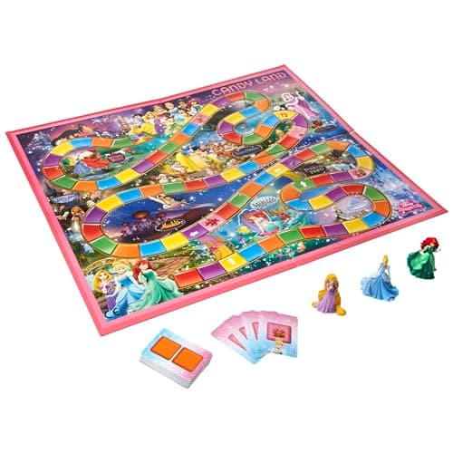 Hasbro Gaming Candy Land Disney Princess Edition Board Game, Preschool Games for 2 to 3 Players, Easter Gifts for Boys and Girls, Family Games for Kids Ages 3 and Up (Amazon Exclusive) B00SDJG51S