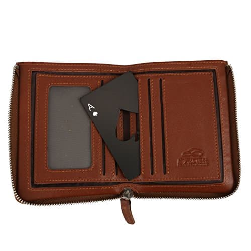 Card Bottle Opener, Yoption 10 Pcs Stainless Steel Credit Card Size Beer Bottle Can Cap Opener for Wallet Pocket Wedding Party Groomsmen Birthday Gifts