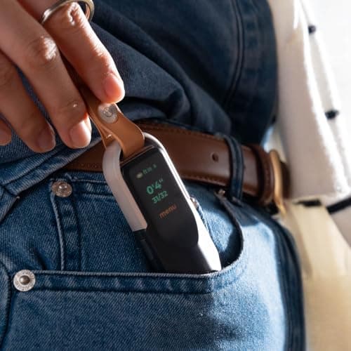 HOZO NeoRulerGO Digital Tape Measure with Laser, Smart Rechargeable Measuring Tool for Flat, Curved, Odd Shapes | Bluetooth App | Pocket Size | Cool Gadgets for Dad, Men, Husband