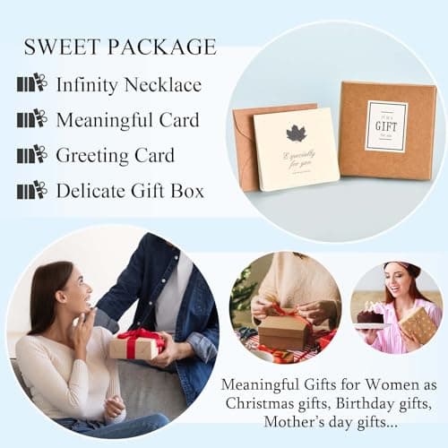Christmas Stocking Stuffers, Valentines Day, Mothers Day, Easter, Graduation, Birthday Gifts for Teen Girls Women Auntie Mom Grandma Nana Daughter Granddaughter Niece Sister Necklace Gifts B0DJVDSG3W