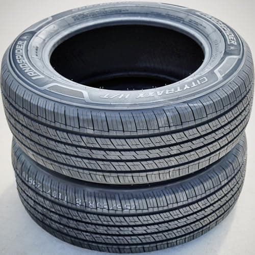 Set of 4 (FOUR) Landspider CityTraxx H/T All-Season Truck/SUV Highway Radial Tires-255/60R18 255/60/18 255/60-18 112H Load Range XL 4-Ply BSW Black Side Wall UTQG 480AA