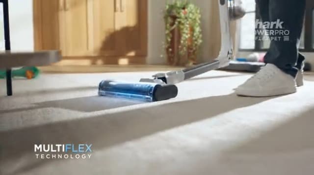 Shark PowerPro Flex Pet Plus Cordless Vacuum, FloorDetect Technology, MultiFLEX Wand, HEPA Filter, for Carpets & Hard Floors, Up to 50-Minute Runtime, Powerful Pet Hair Pickup, Olive, IZ387H