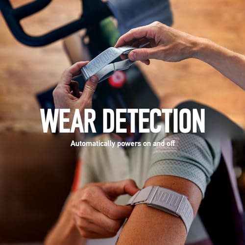 COROS Heart Rate Monitor, Comfort, Easy to wear, Auto-wear Detection, Advanced Sensor, Precise Data, Bluetooth, 38 Hours Battery Life, Connects up to 3 Devices at Once