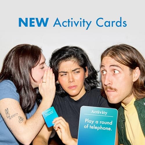 Let's Get Deep: Friends Edition by Relatable, Fun Group Card Game, Easy Adult Game for Game Night, Perfect for Party Games with Friends, Includes 400 Question Cards, Three Increasingly Personal Levels
