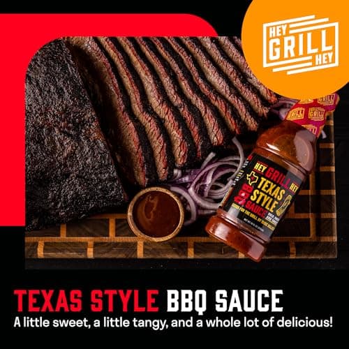 Hey Grill Hey | Texas BBQ Sauce | Brisket Sauce | BBQ Glaze | Beef Marinade | Grilling Essentials | Texas Style