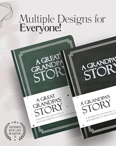 Papa's Life Story Journal (Hardcover): A Meaningful Keepsake for Papa to Share His Journey and Memories, Book Includes 250+ Prompt Questions, Sentimental Gifts for Father's Day, Birthday & Christmas B0D6B5SC9S