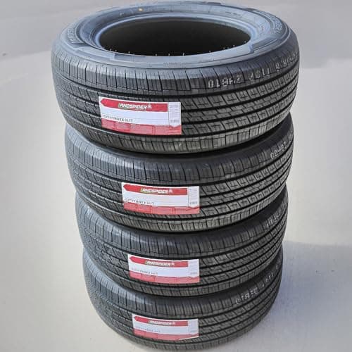 Set of 4 (FOUR) Landspider Citytraxx H/T All-Season Truck/SUV Highway Radial Tires-285/60R18 285/60/18 285/60-18 120H Load Range XL 4-Ply BSW Black Side Wall UTQG 480AA