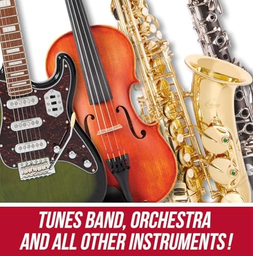 Snark Silver Snark Chromatic Tuner, Red (SIL-RED)