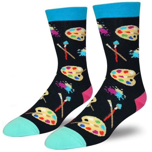 GOLIN Women Funny Crew Socks, Novelty Casual Socks Holiday Gifts Giving B0D1MQ2K3M