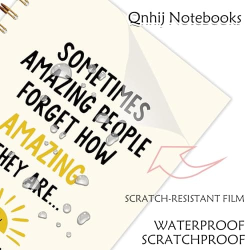 Appreciation Gifts Spiral Notebook 5.5x8.3, Farewell Gifts for Coworkers Journal, Coworker Leaving Gift Journals for Writing, Sometimes Amazing People Forget Notebooks for Note Taking B0F6TBGL7H
