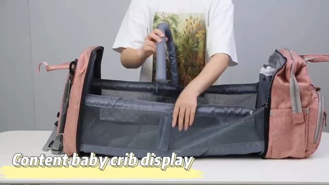 Baby Diaper Bags with Changing Station, Waterproof Diaper Bag Backpack for Moms Dads with USB Charging Port, Baby Shower Gifts, Large Capacity diaper backpack, Grey