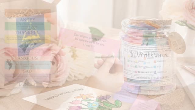 Read This When Bible Verses Jar For Daily Encouragement – Christian Gifts for Women, Birthday Gifts for Women, Christmas Gifts for Women, Birthday Gifts for Mom, Graduation & Teacher Gifts