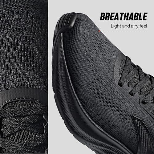 ANTA Men’s Running Shoes, Lightweight Cushioned Breathable Sneakers, Comfortable Trainers with Slip Resistant Outsole for Jogging, Walking and Daily Workout