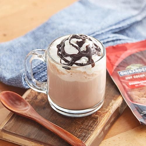 Ghirardelli Double Chocolate Hot Cocoa Mix, 0.85-Ounce Packets (Pack of 10)
