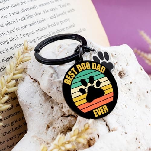 Golden Retriever Gifts German Shepherd Dog Dad Mom Gifts For Women Dog owners Keychain