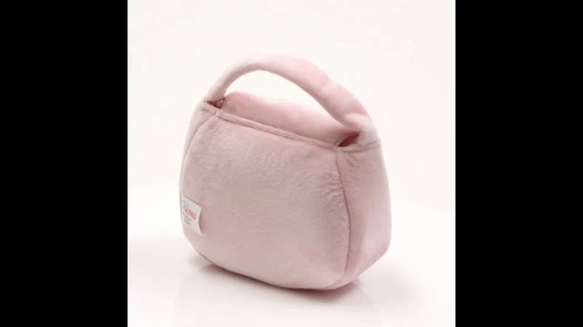 Baby GUND Play Soft Collection, My First Purse 5-Piece Plush Playset with Rattle, Mirror and Crinkle Plush Toys, Sensory Toy for Babies and Newborns, 8”