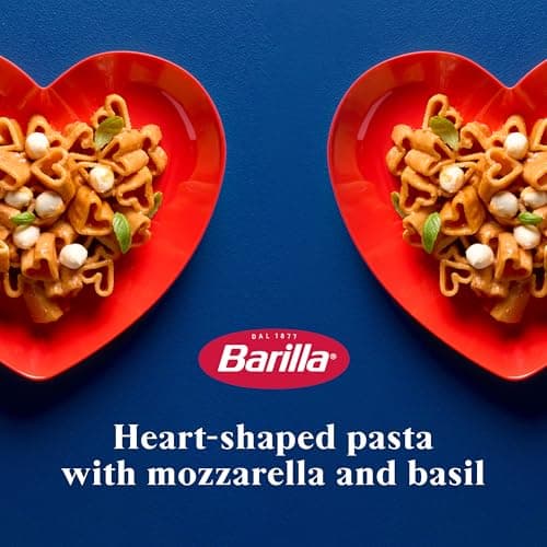 Barilla Heart Shaped Pasta, Non-GMO Kosher Pasta, 12oz. B0CSTBQMJG