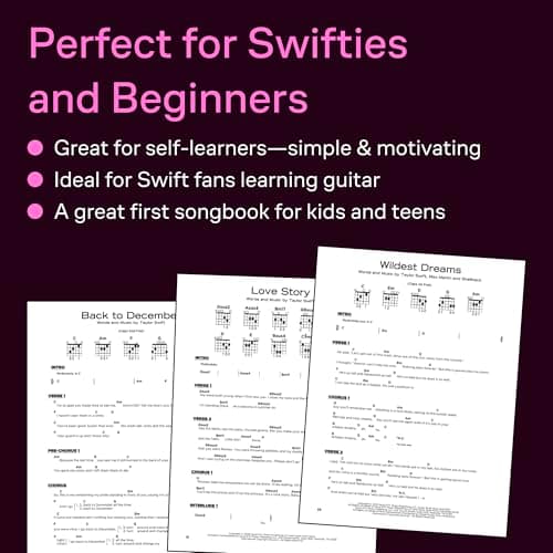 Taylor Swift - Really Easy Guitar Songbook | Beginner Guitar Music Book with Chords Lyrics and Basic Tab | 22 Easy Songs for Acoustic and Electric Guitar Players | Fun Pop and Country Collection