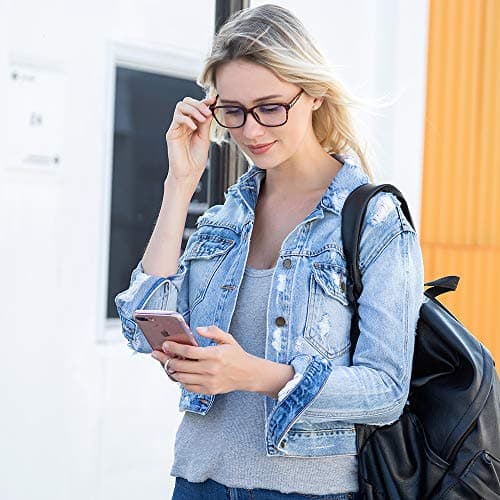 K KENZHOU Blue Light Glasses for Woman Men Bluelight Blocking Glasses for Computer Gaming Phones,Anti Eye Strain & UV Glare