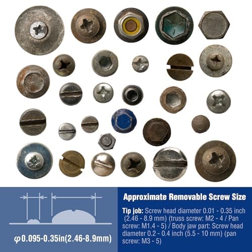 WORKPRO 6.5" Linesman S Screw Extractor Pliers(Combination Pliers) with Unique Non-slip Jaws, Stripped Screw Remover Tool, Lineman Plier for Quickly Removal of Damaged or Rusted Fasteners