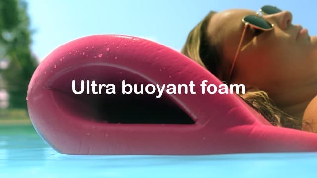 TRC Recreation 2-Pack Sunsation 1.75" Thick Foam Pool Float Lounger, Navy Blue w/Headrest for Lounging & Sunbathing in Swimming Pools, Beaches & Lakes, 70" x 26"