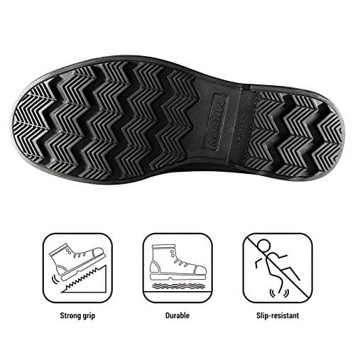 NORTIV 8 Men's Insulated Waterproof Winter Snow Boots Warm Outdoor Boots for Cold Weather