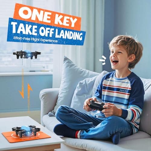 Veeniix V995 Mini Drones for Kids and Beginners,Indoor RC Quadcopter,Small Helicopter Plane with 3D Flips,360° Rotation,Circle Fly,Auto Hover,Headless Mode and 3 Batteries,Gift for Boys and Girls