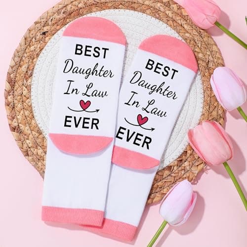 Saineron Daughter in Law Gifts from Mother in Law Future Daughter-in-Law Birthday Gifts Thoughtful Wedding Day, Anniversary, Happy Birthday Gift Includes Canvas Tote Bag, 16oz Glass Cup B0FSSGJ5CL