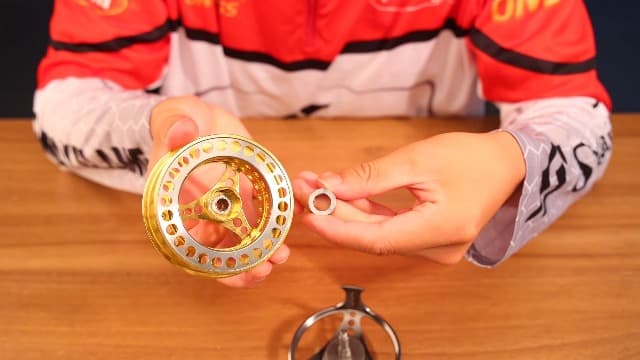 Sougayilang Fly Fishing Reel Large Arbor 2+1 BB with CNC-machined Aluminum Alloy Body and Spool in Fly Reel