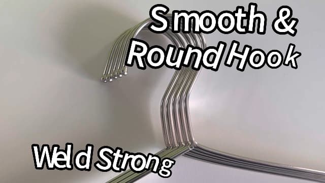 Extra Wide Wire Hangers for Plus Size Clothes, 19.6 Inch Stainless Steel Plus Size Hangers Ideal for XL, XXL Shirts, Coats, Dresses, Etc. Silver. 10pk.