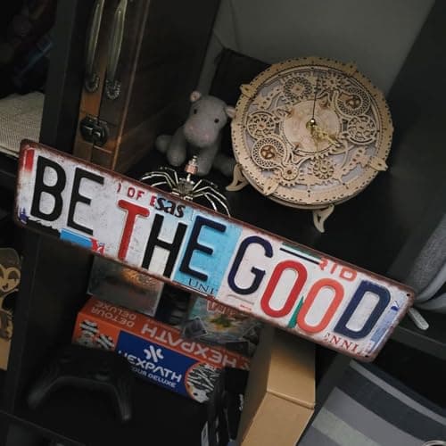 Gift for Father Vintage Best Papa Ever Street Sign Wall Decor Metal Tin Signs B0FF3G5Q6M