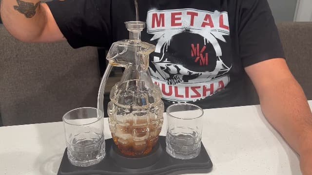 Whiskey Gifts for Men, Whiskey Glasses Set of 2, Granite Chilling Whiskey Stones, Bourbon Gifts for Men, Unique Giftss for Mens Birthday Christmas Father's Day Valentine Retirement Groomsmen