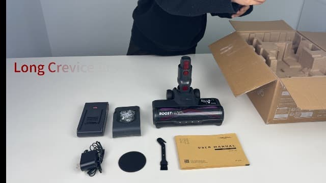 UNINELL HOME Cordless Vacuum Cleaner, 50000Pa 580W 70Mins Vacuum Cleaners for Home,Anti-Tangle Stick Vacuum Self-Standing, Handheld Vacuum Rechargeable for Pet Hair/Carpet/Floor,LED Display