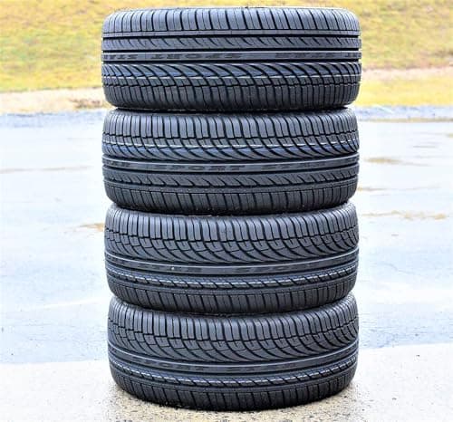 Set of 4 (FOUR) Fullway HP108 Truck/SUV All-Season Performance Radial Tires-265/65R18 265/65/18 265/65-18 114H Load Range SL 4-Ply BSW Black Side Wall UTQG 380AA
