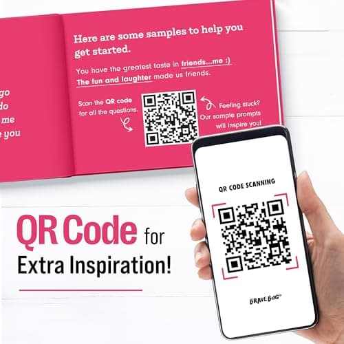 What I Love about Bestie Book - Best Friend Unique Gifts For Women, Friendship Gifts For Women - Best Friend Birthday Gifts - Personalized Christmas Gifts for Best Friends Fill-in-the-Blank Journal