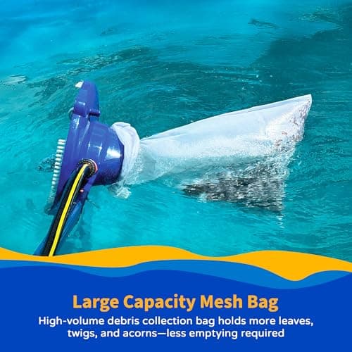 Blue Wave Leaf Bagger